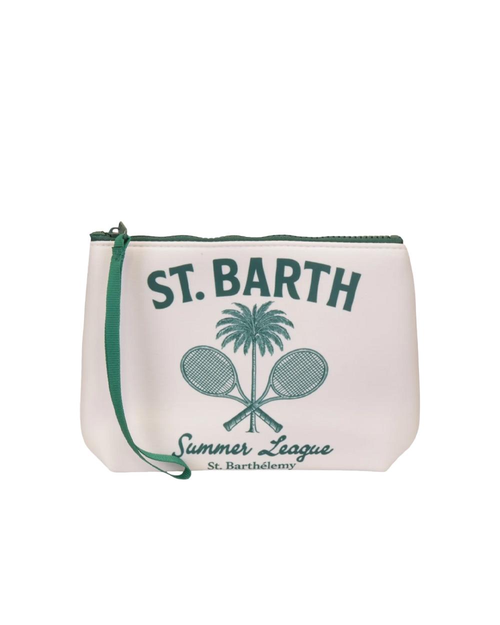 MC2 SAINT BARTH Pochette MC2 SAINT BARTH uomo ALINE TENNIS LEAGUE ALIN00103846L Bianca ALIN00103846L 1051
