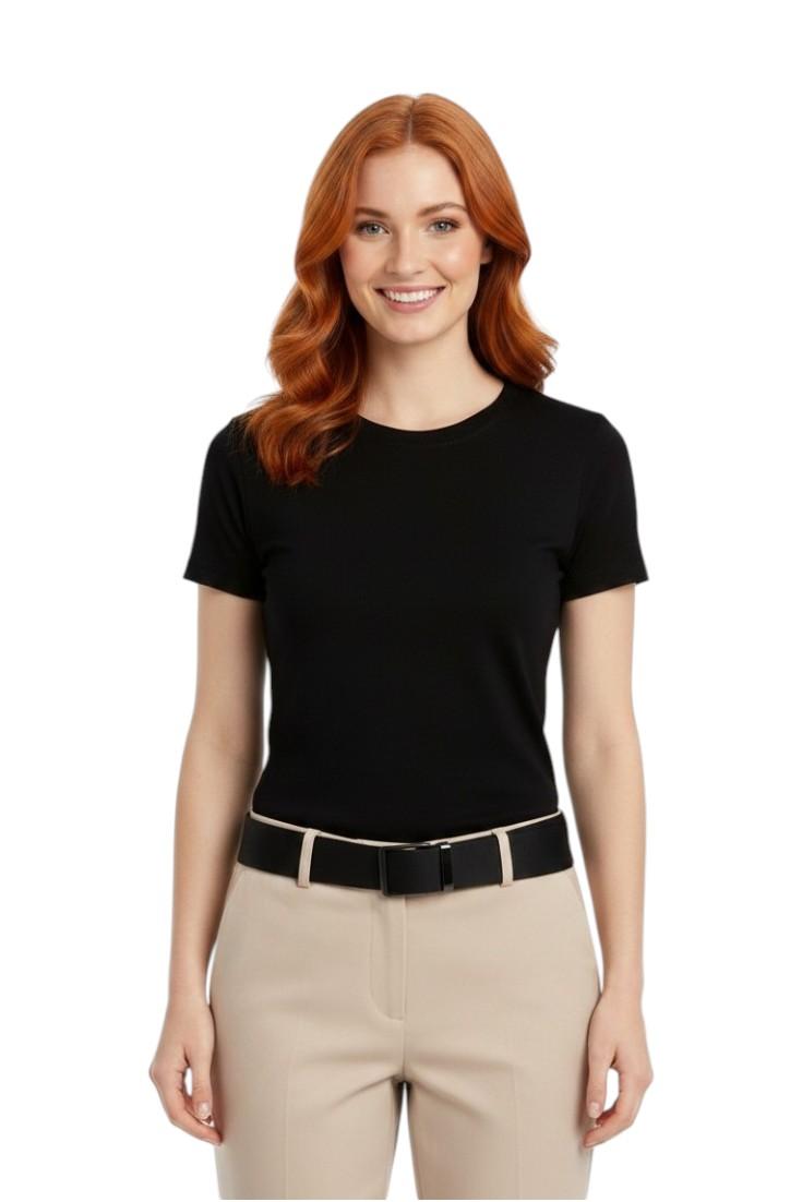 DONDUP T-shirt DONDUP donna DT411M 00999D 999 Nero<BR/> <BR/> DT411M00999D 999