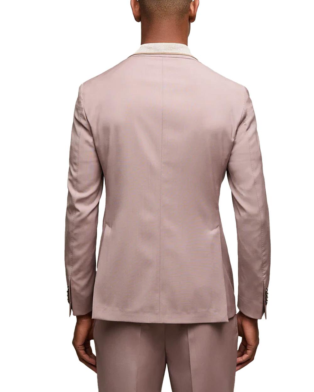 L.B.M. 1911 Giacca L.B.M. 1911 uomo Tom 268664213 Cipria doppiopetto rever ampio punta a lancia tasche 268664213 3