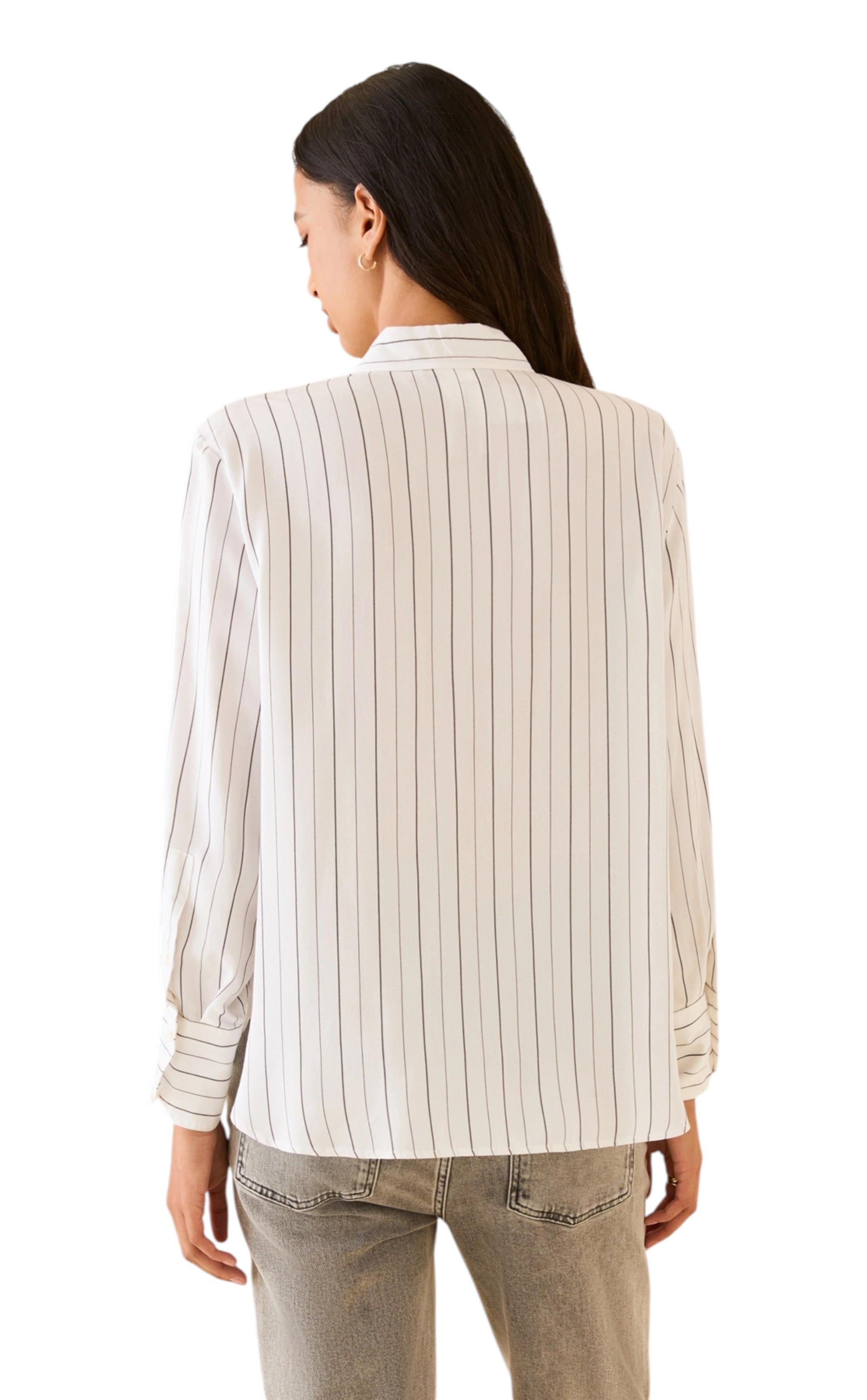 PENNYBLACK Camicia Pennyblack donna 2611111263200 001 Oscuri a righe Bianco<BR/> 2611111263200 001