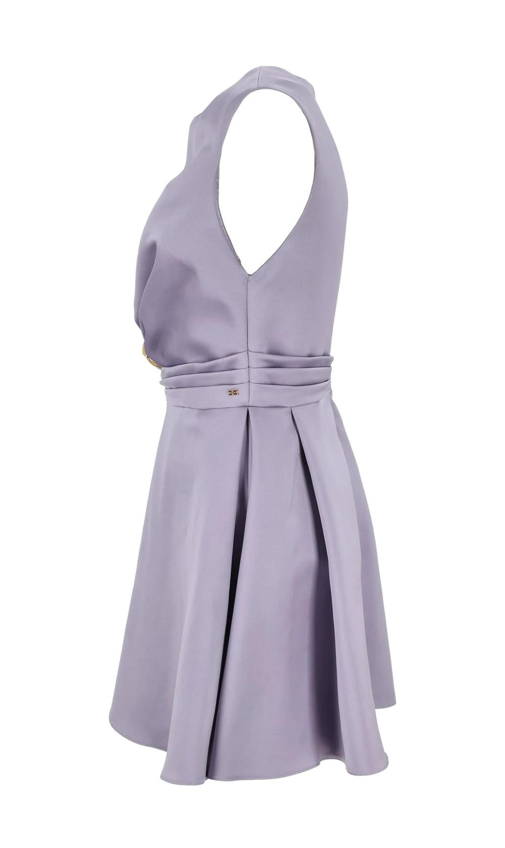 ELISABETTA FRANCHI Abito Elisabetta Franchi donna AB87261E2EV7 Events tubino lilla<BR/> AB87261E2 EV7