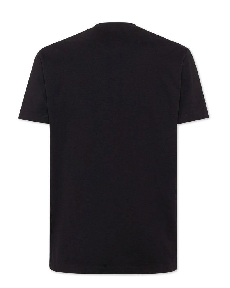 DSQUARED2 T-shirt Dsquared2 uomo S74GD1394D20020 nera Cool fit velver logo <BR/> S74GD1394D20020 900