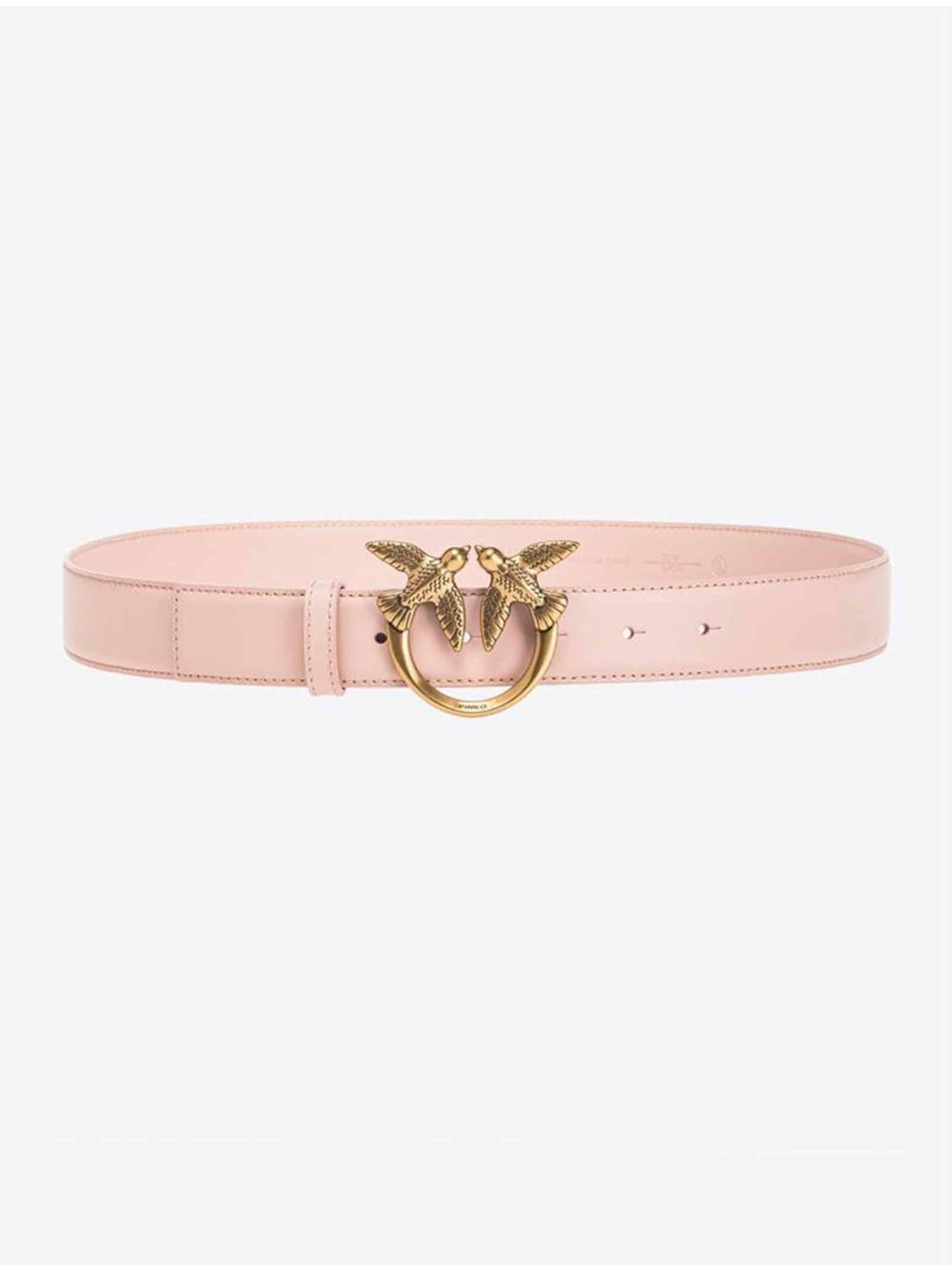 PINKO Cintura love bird in pelle 100125A0F1 O81Q