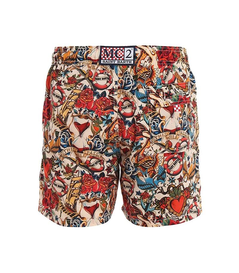 MC2 SAINT BARTH Costume MC2 Saint Barth uomo GUSTAVIA05548H4101 sogetti old school multicolor GUSTAVIA05548H 4101