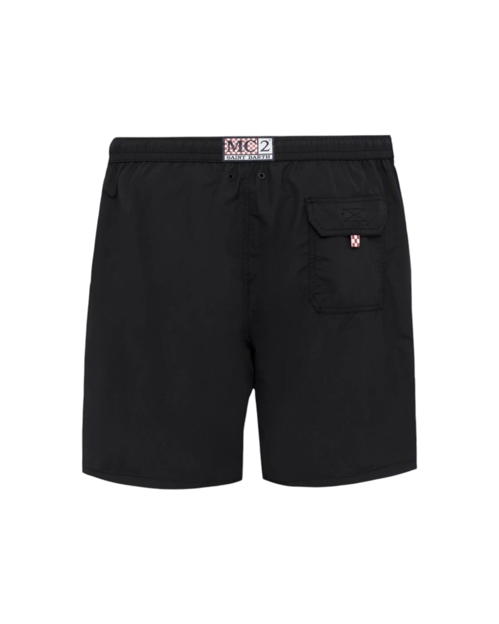 MC2 SAINT BARTH Costume MC2 SAINT BARTH uomo PATM001 01548L 00 Toile Patmos lungo Nero<BR/> PATM00101548L 00