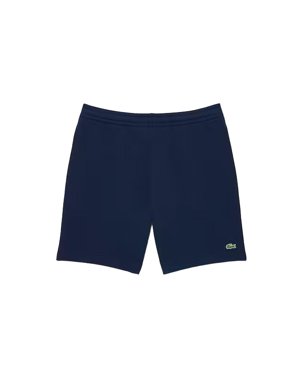 LACOSTE Bermuda LACOSTE uomo GH9860 Blu coulisse taglio dritto tasche coccodrillo GH9860 166