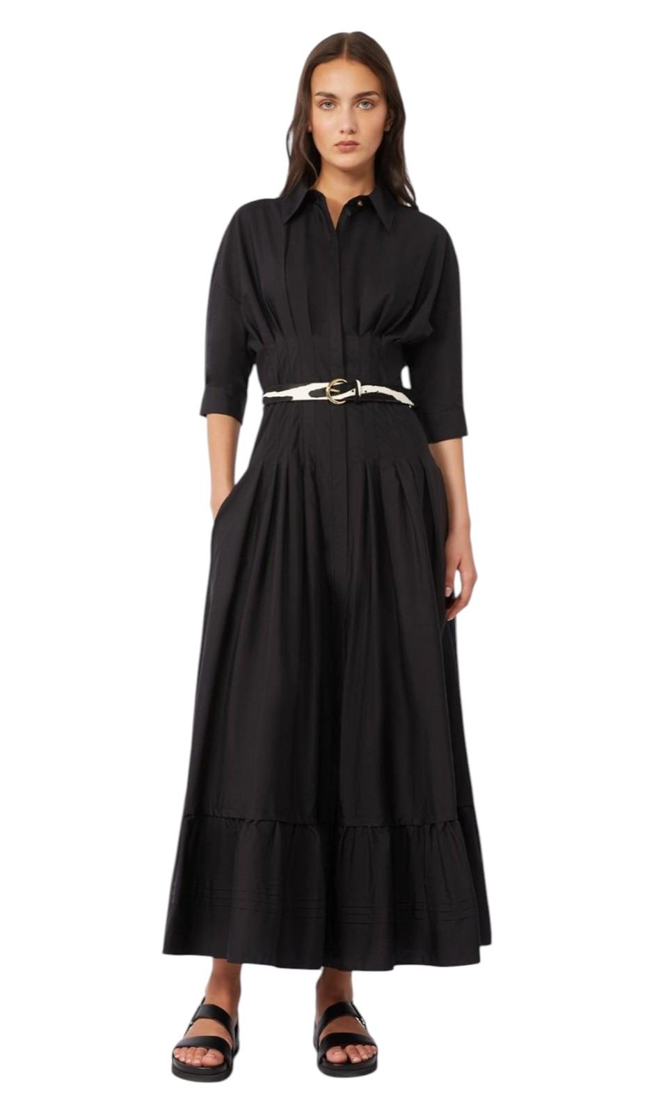 STUDIO Abito Studio donna 2616221032600 004 Cera in popeline di cotone Nero<BR/> 2616221032600 004