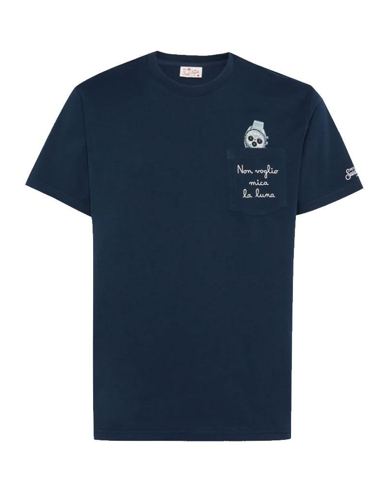 MC2 SAINT BARTH T-shirt Mc2 Saint Barth uomo Austin Luna watch blu<BR/><BR/> AUSTIN00039H 61