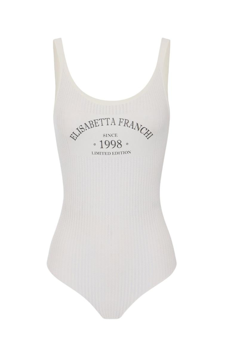 ELISABETTA FRANCHI Body Elisabetta Franchi donna BK81Q61E2360 The Club Avorio<BR/> BK81Q61E2 360