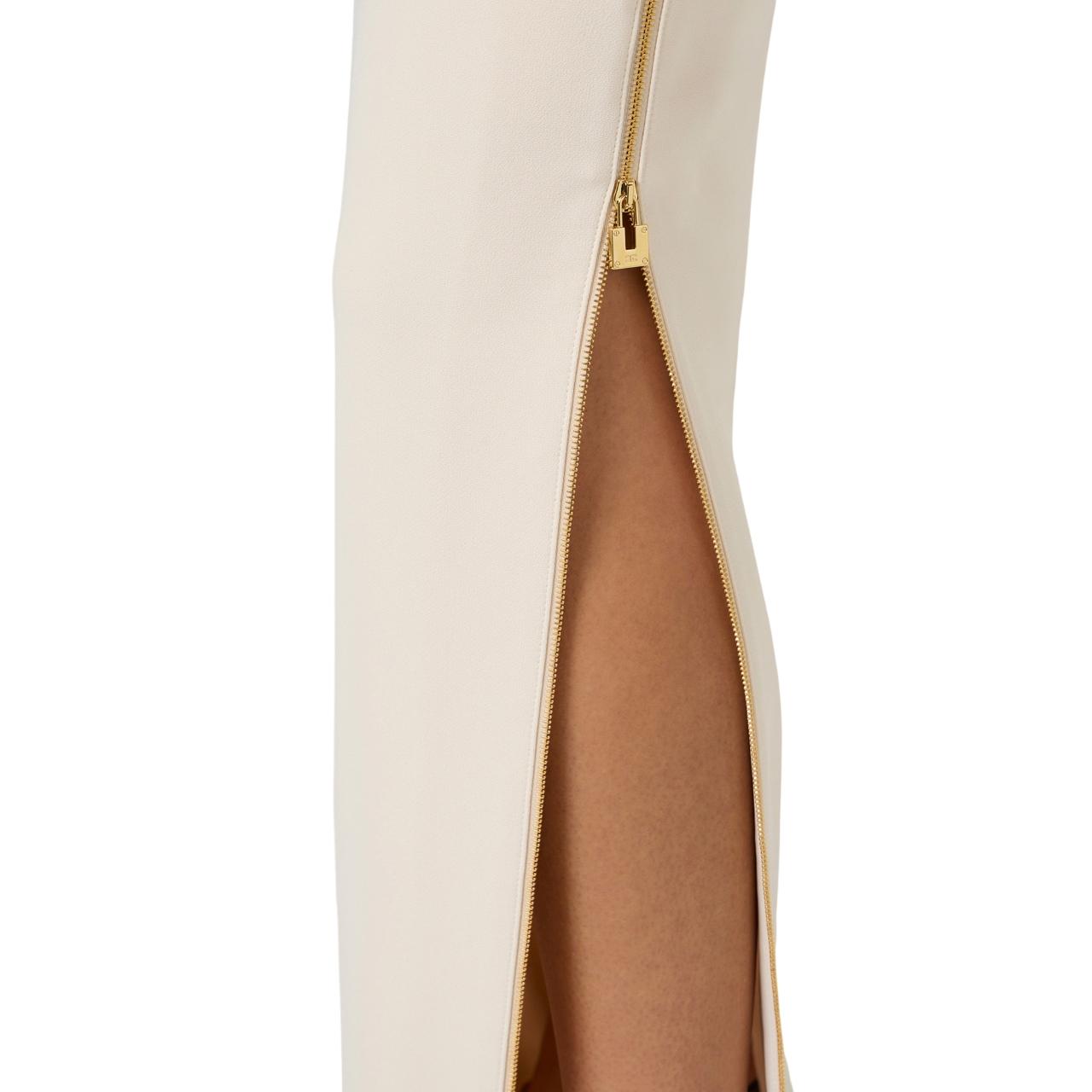 ELISABETTA FRANCHI Gonna Elisabetta Franchi donna GO16561E2193 Burro<BR/> GO16561E2 193