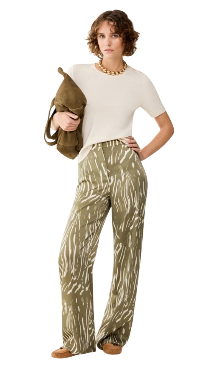 PENNYBLACK Pantalone Pennyblack donna 2611131112200 012 Finanza fantasia Verde 2611131112200 012