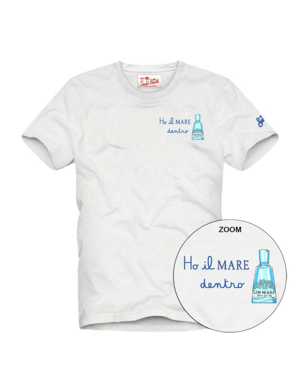 MC2 SAINT BARTH T-shirt Mc2 Saint Barth uomo Portofino Mare dentro bianca POT000104457L 01N