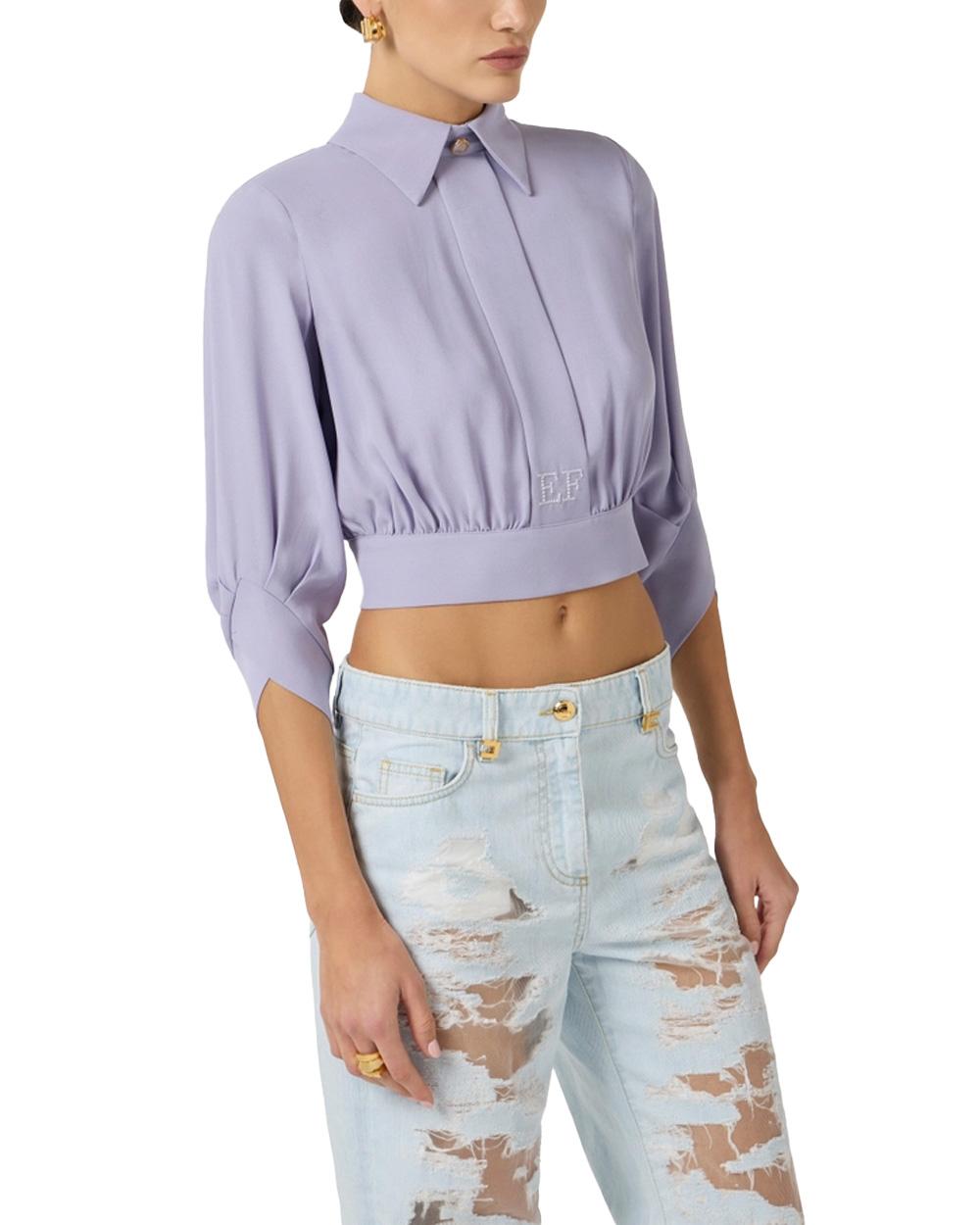 ELISABETTA FRANCHI Camicia ELISABETTA FRANCHI donna CA14761E1 Lilla CA14761E1 EV7