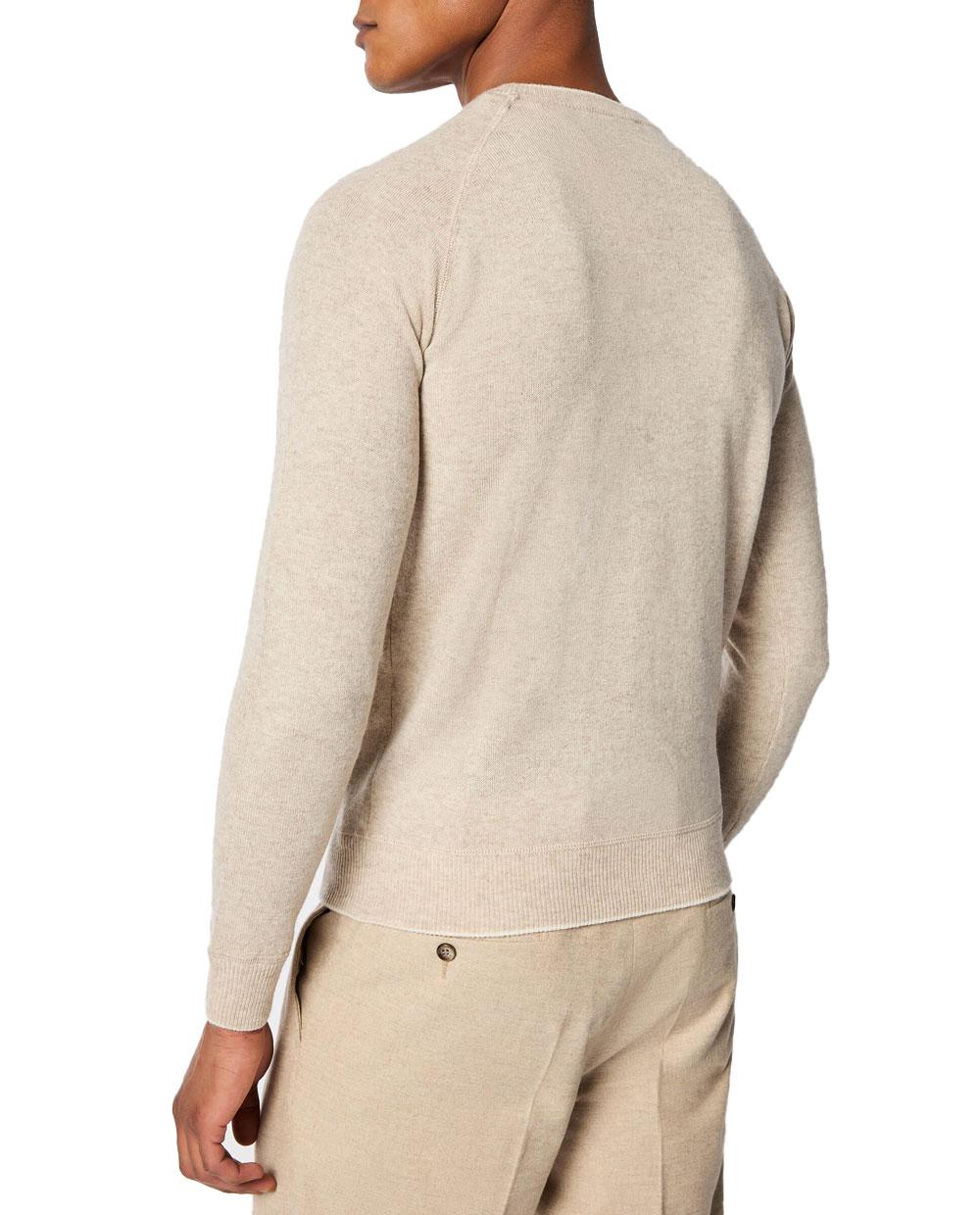 L.B.M. 1911 Maglia LBM 1911 uomo 636359504 beige chiaro nocciola girocollo <BR/> 636359504 3