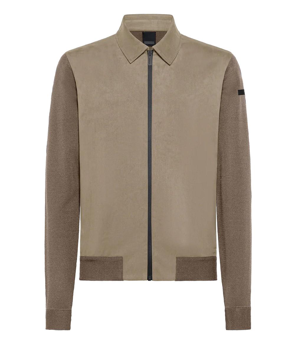 RRD Giubbino RRD uomo W2514487 Nabucco Denny Soft Knit Tabacco W25144 87