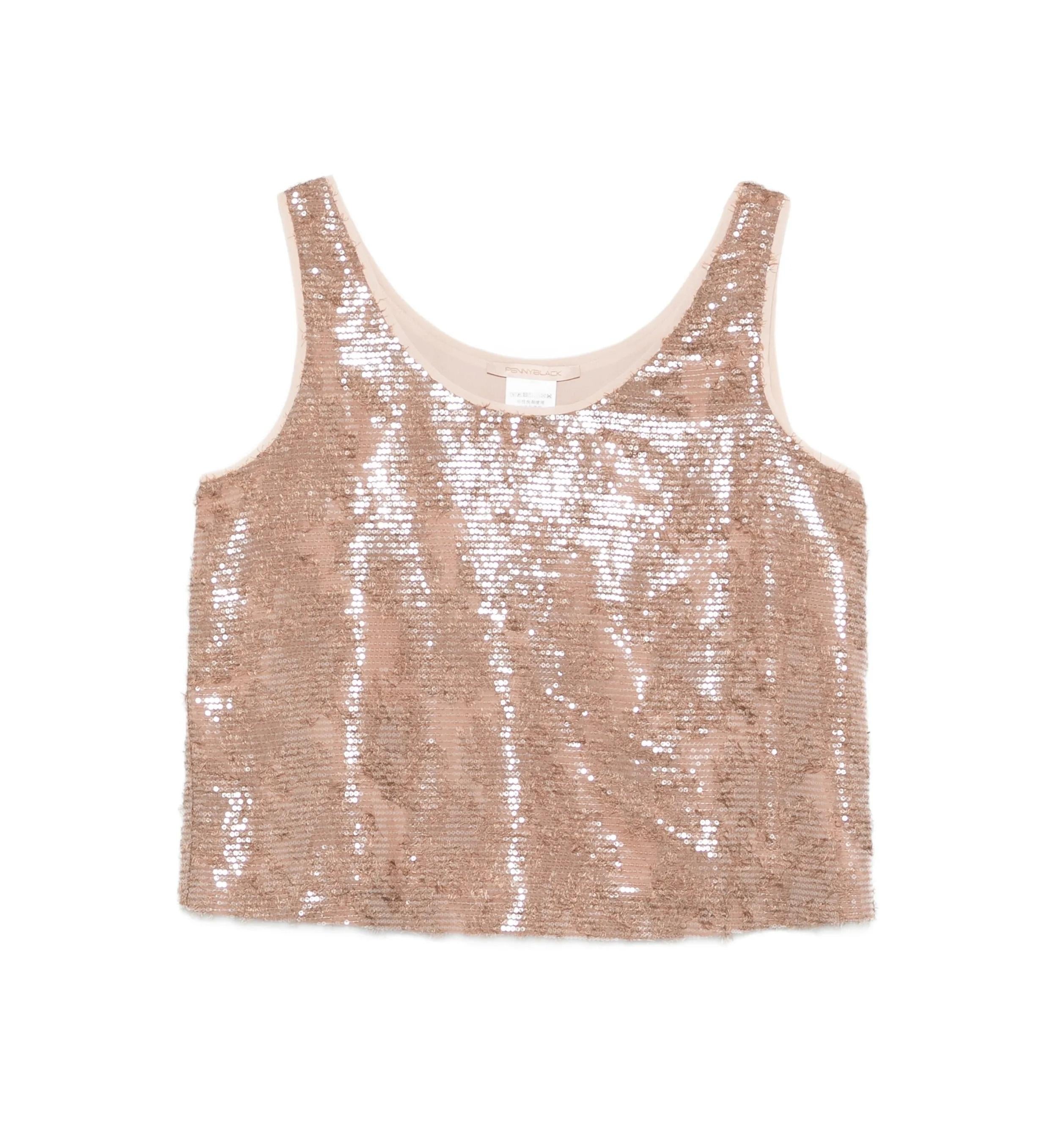 PENNYBLACK Top Pennyblack donna 2611161142200 001 Fibbia con paillettes Rosa<BR/> 2611161142200 001