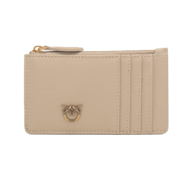 PINKO Portacarte Pinko donna 100251 A0F1 C50Q beige oro 100251 A0F1 C50Q