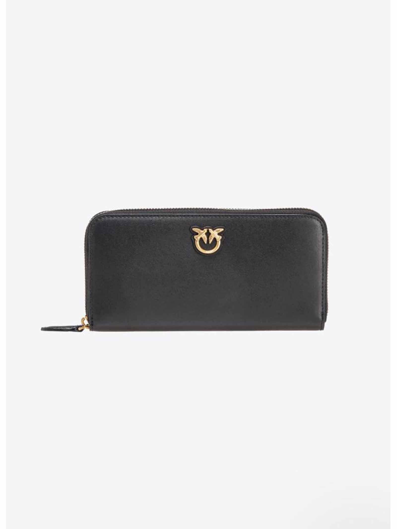 PINKO Portafoglio zip-around in pelle 100250A0F1 Z99Q