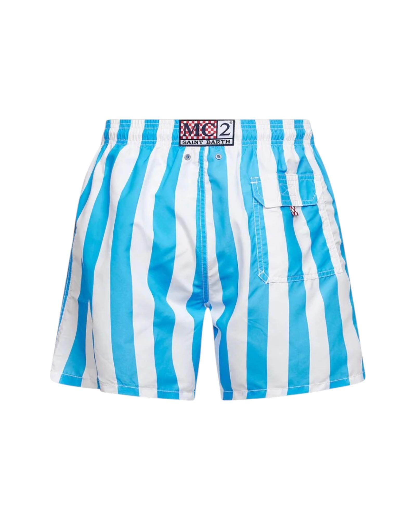 MC2 SAINT BARTH Costume MC2 SAINT BARTH bambino JEA0001 07458L 32 Jean media lunghezza Napoli 10 Azzurro Bianco<BR/> JEA000107458L 32