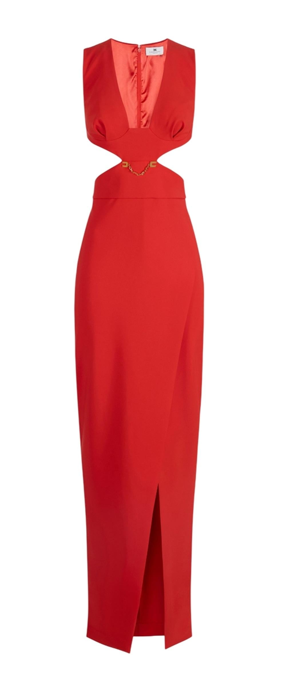 ELISABETTA FRANCHI Abito Elisabetta Franchi donna ABR0261E2H85 Red Carpet Lacca rosso<BR/> ABR0261E2 H85
