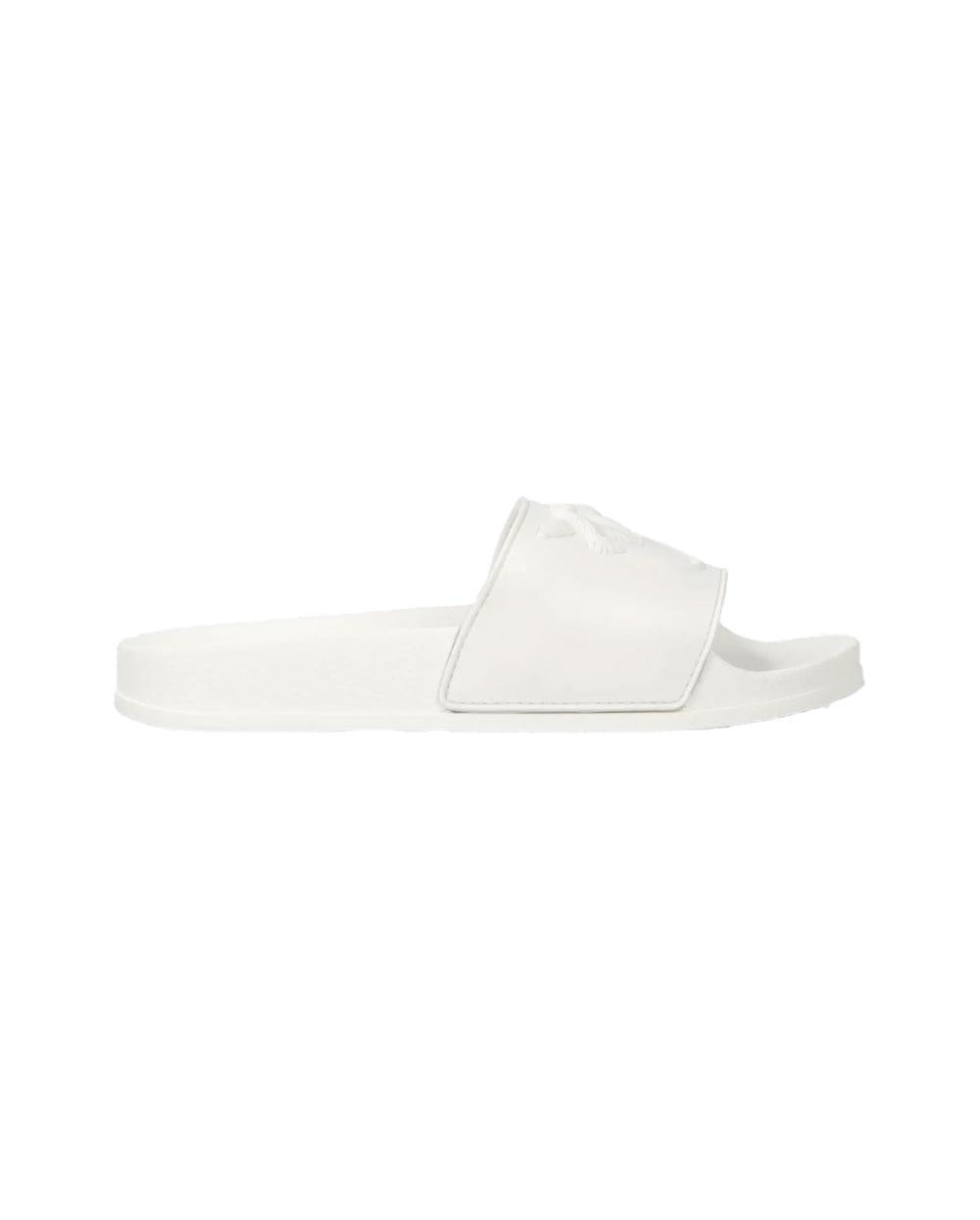 PINKO Ciabatta Pinko donna SS0093E027 Dilly bianca gomma maxi logo love birds<BR/> SS0093E027 Z1B