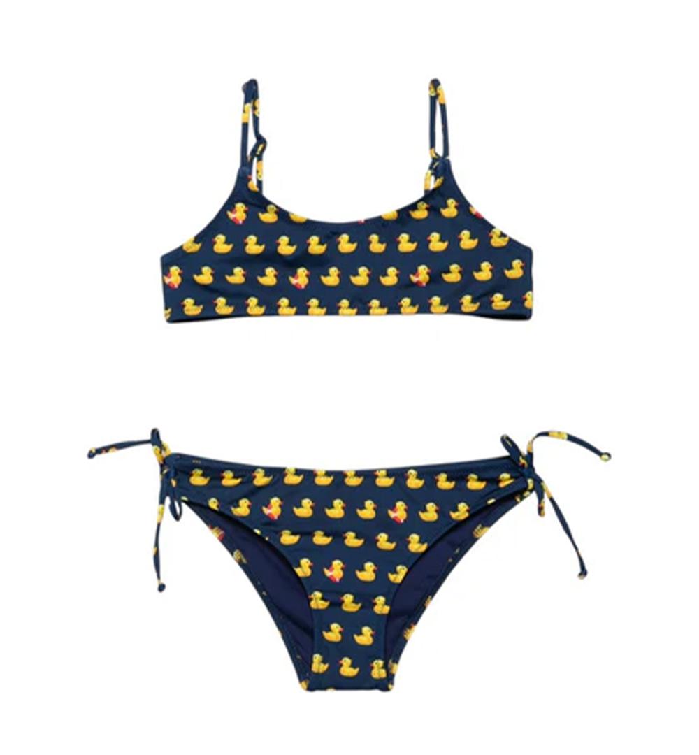 MC2 SAINT BARTH Costume bambina Jaiden MC2 Saint Barth 02678H Blu paperelle top slip fascia JAIDEN02678H 61