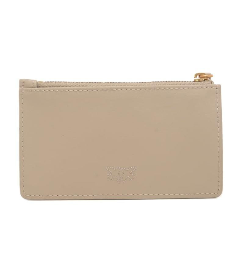 PINKO Portacarte Pinko donna 100251 A0F1 C50Q beige oro 100251 A0F1 C50Q