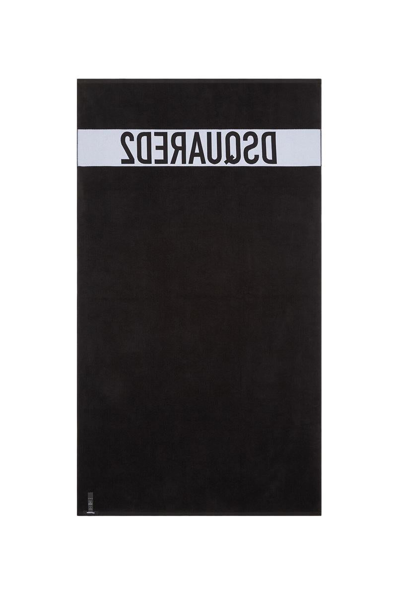 DSQUARED2 SWIMWEAR Telo mare Dsquared2 Swimwear uomo D7P005980010 nero D7P005980 010