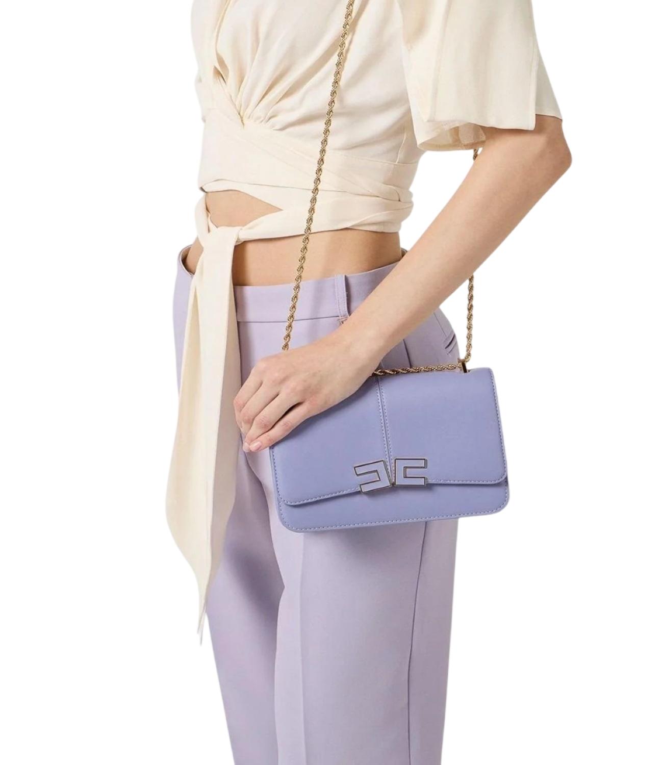 ELISABETTA FRANCHI Borsa donna Elisabetta Franchi BS91A61E2EV7 Lilla<BR/> BS91A61E2 EV7