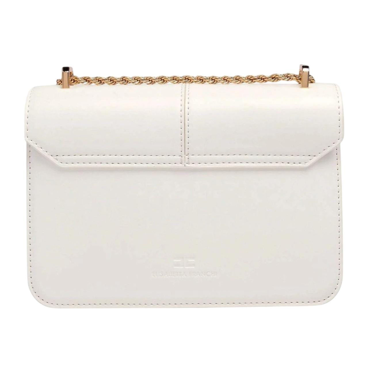 ELISABETTA FRANCHI Borsa donna Elisabetta Franchi BS91A61E2360 Avorio<BR/> BS91A61E2 360