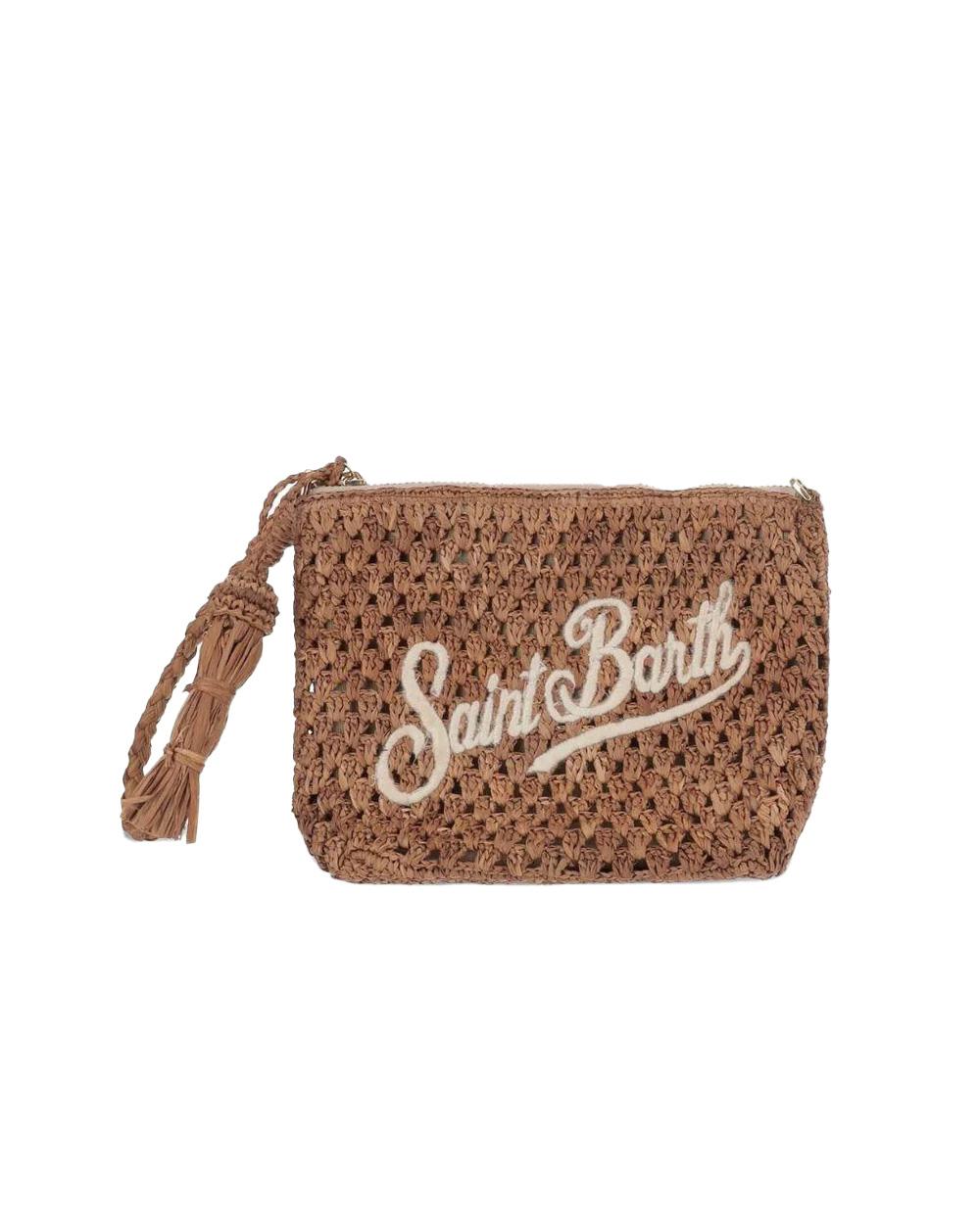 MC2 SAINT BARTH Borsa MC2 SAINT BARTH donna RAFIA POUCH RAFP00109038L Cacao RAFP00109038L 19