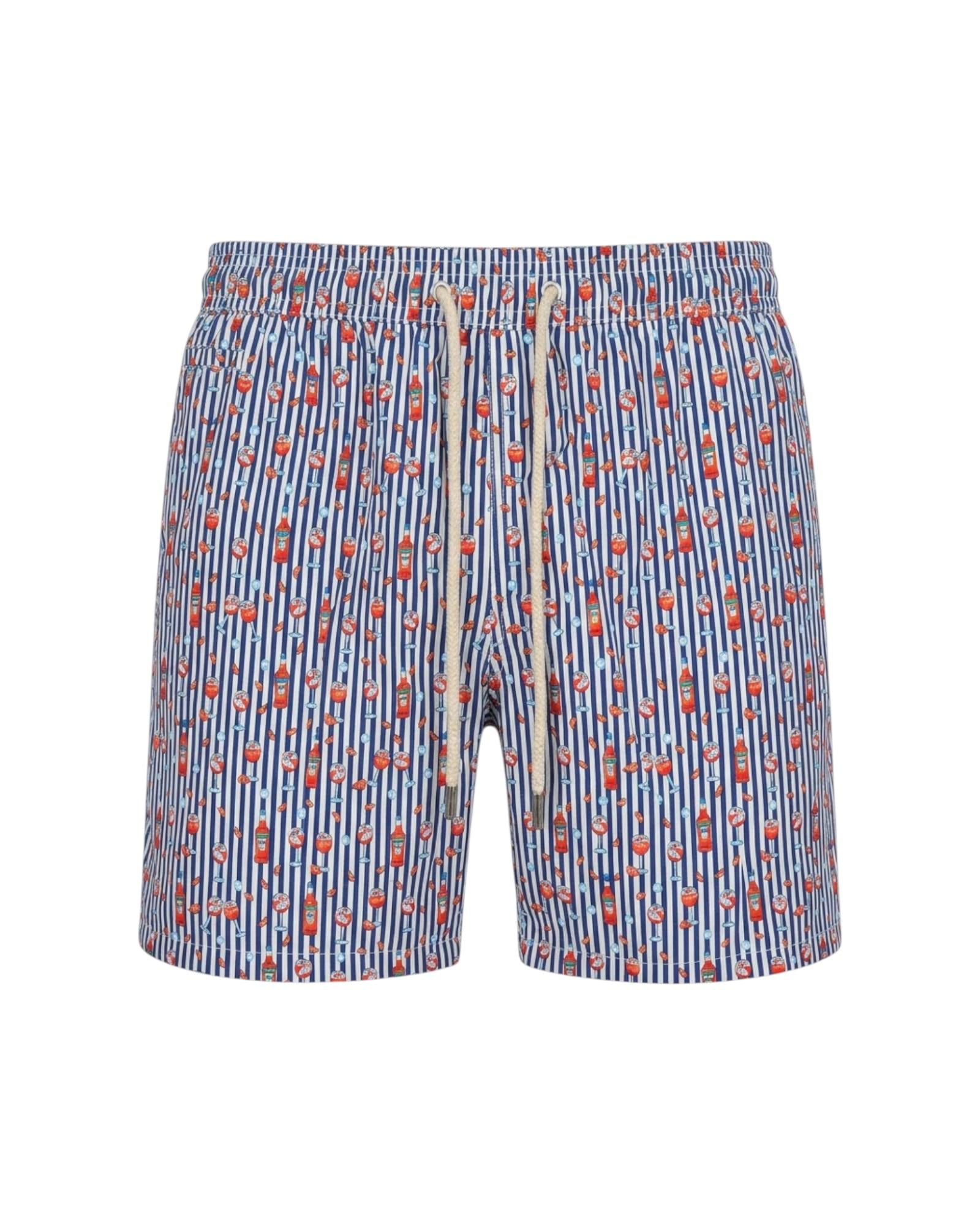 MC2 SAINT BARTH Costume MC2 SAINT BARTH uomo LIG0003 08209L61 Ultralight Spritz Stripes righe Blu <BR/> LIG000308209L 61
