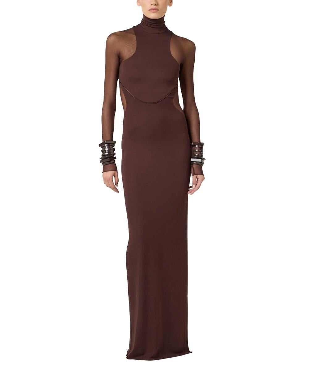 ELISABETTA FRANCHI Abito ELISABETTA FRANCHI donna ABR2262E2 Cacao ABR2262E2 644