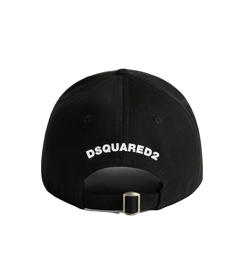 DSQUARED2 Cappello Dsquared2 uomo BCM071005C00001M063 nero stampa BCM071005C00001 M063