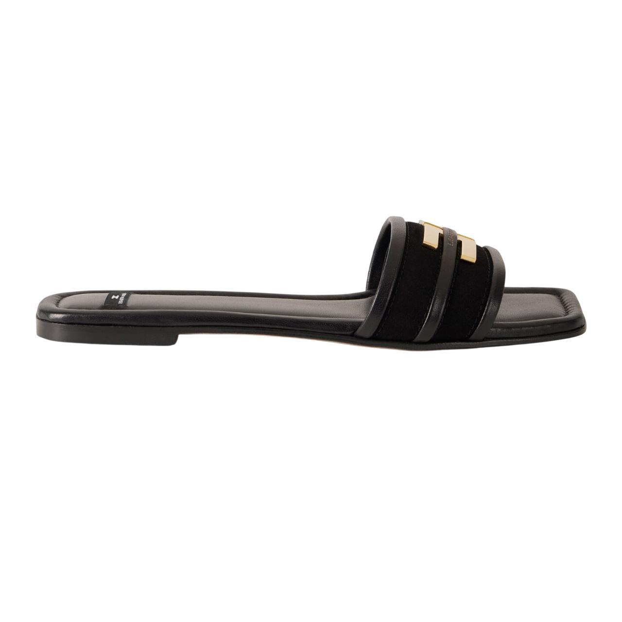ELISABETTA FRANCHI Sandali Elisabetta Franchi donna SA72L61E2110 Let's Rock Nero<BR/> SA72L61E2 110
