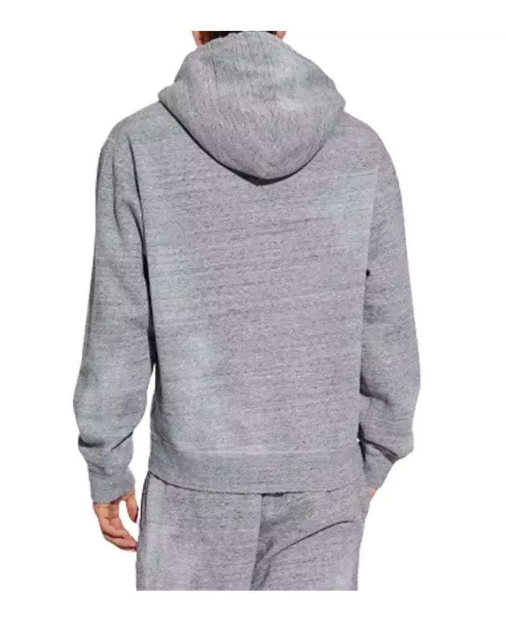 DSQUARED2 Felpa Dsquared2 uomo S74GU0894S25477860 Grigia con Cappuccio S74GU0894S25477 860