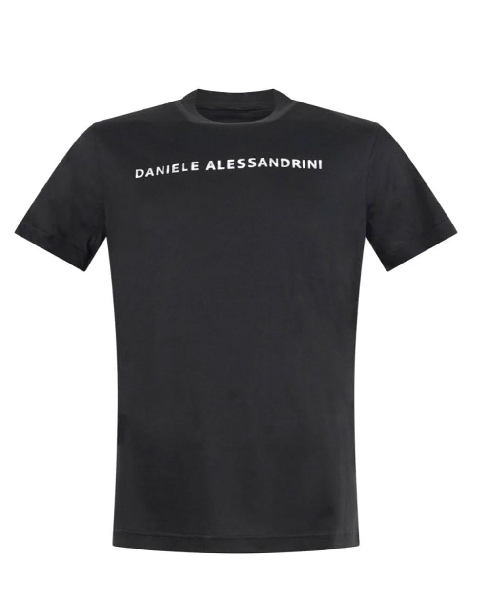DANIELE ALESSANDRINI T-shirt Daniele Alessandrini uomo DUTC0029 nera DUTC0029MD0006 9000