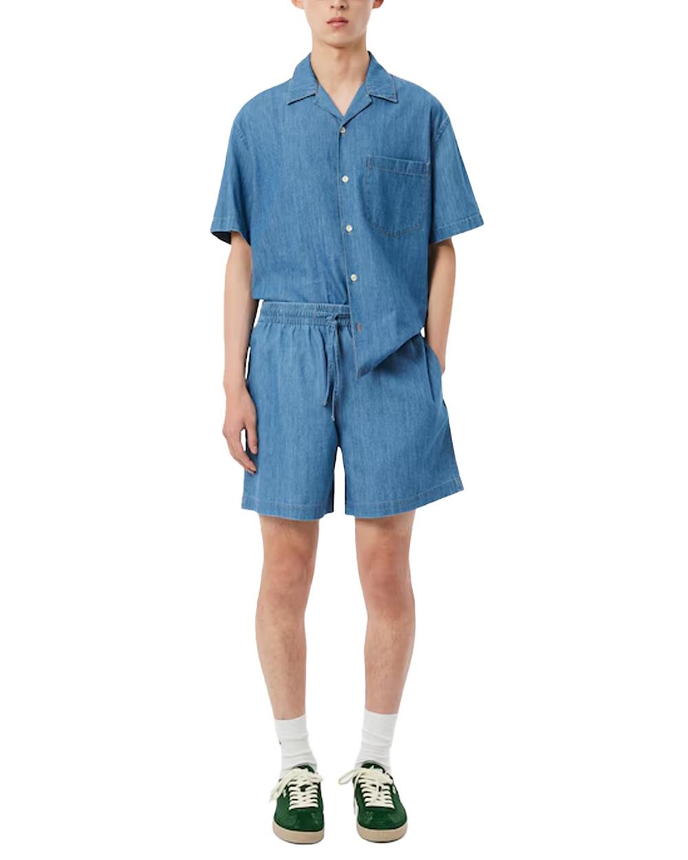 LACOSTE Bermuda LACOSTE uomo GH1856 Blu GH1856 MK9