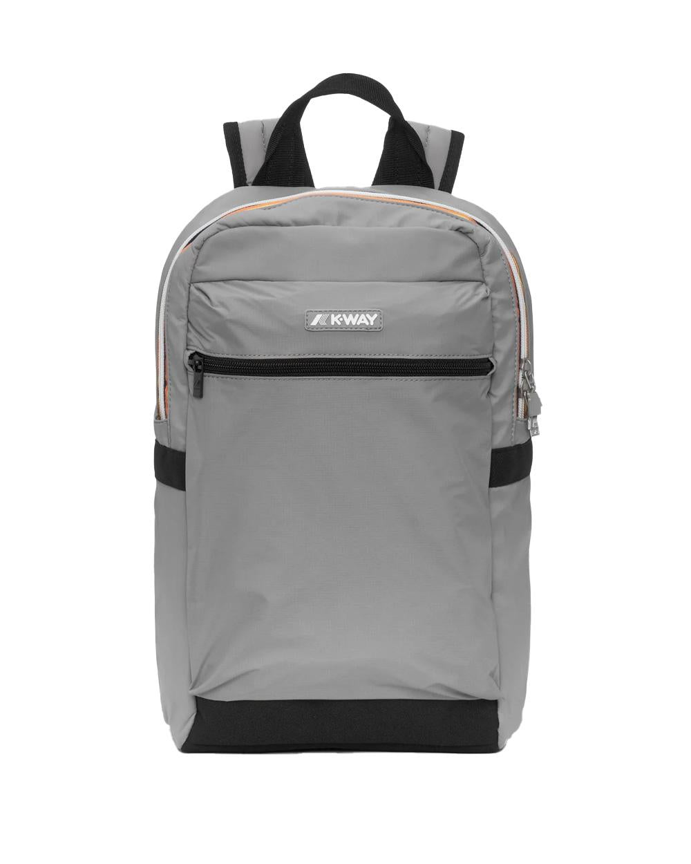 K-WAY Zaino K-WAY unisex K8148CW MID LAON Grigio idroreppellente spallacci tasca logo K8148CW 411