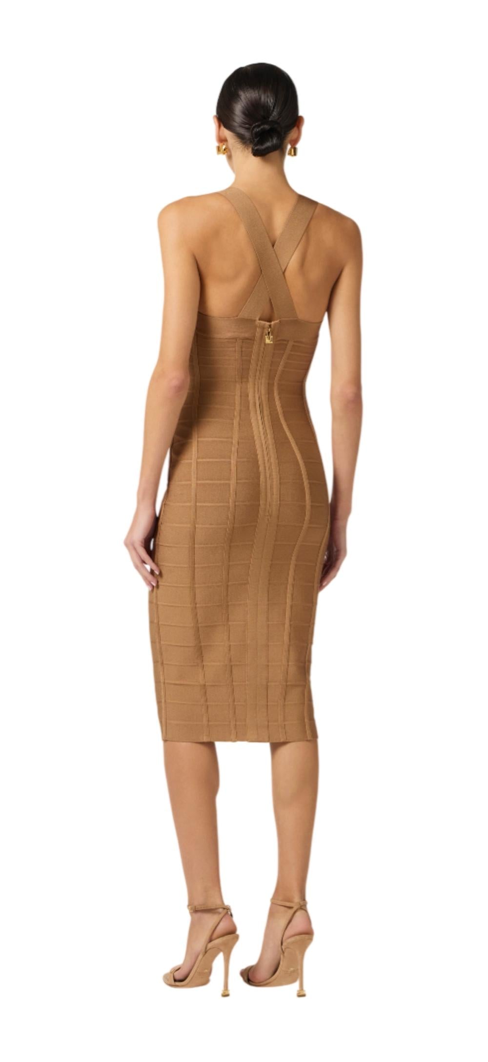 ELISABETTA FRANCHI Abito Elisabetta Franchi donna AM24D62E2AI6 The Club Daino<BR/> AM24D62E2 AI6