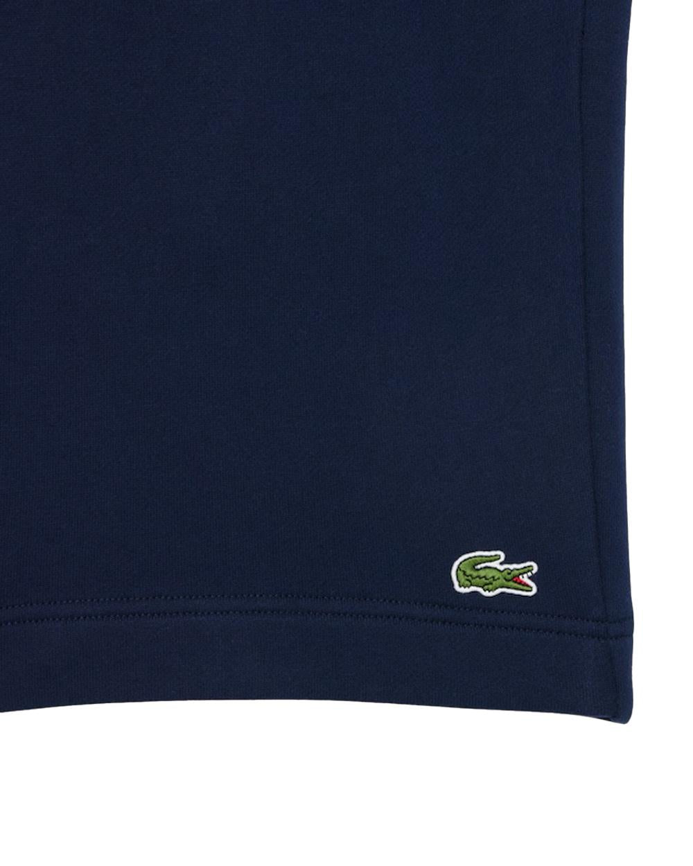 LACOSTE Bermuda LACOSTE uomo GH9860 Blu coulisse taglio dritto tasche coccodrillo GH9860 166