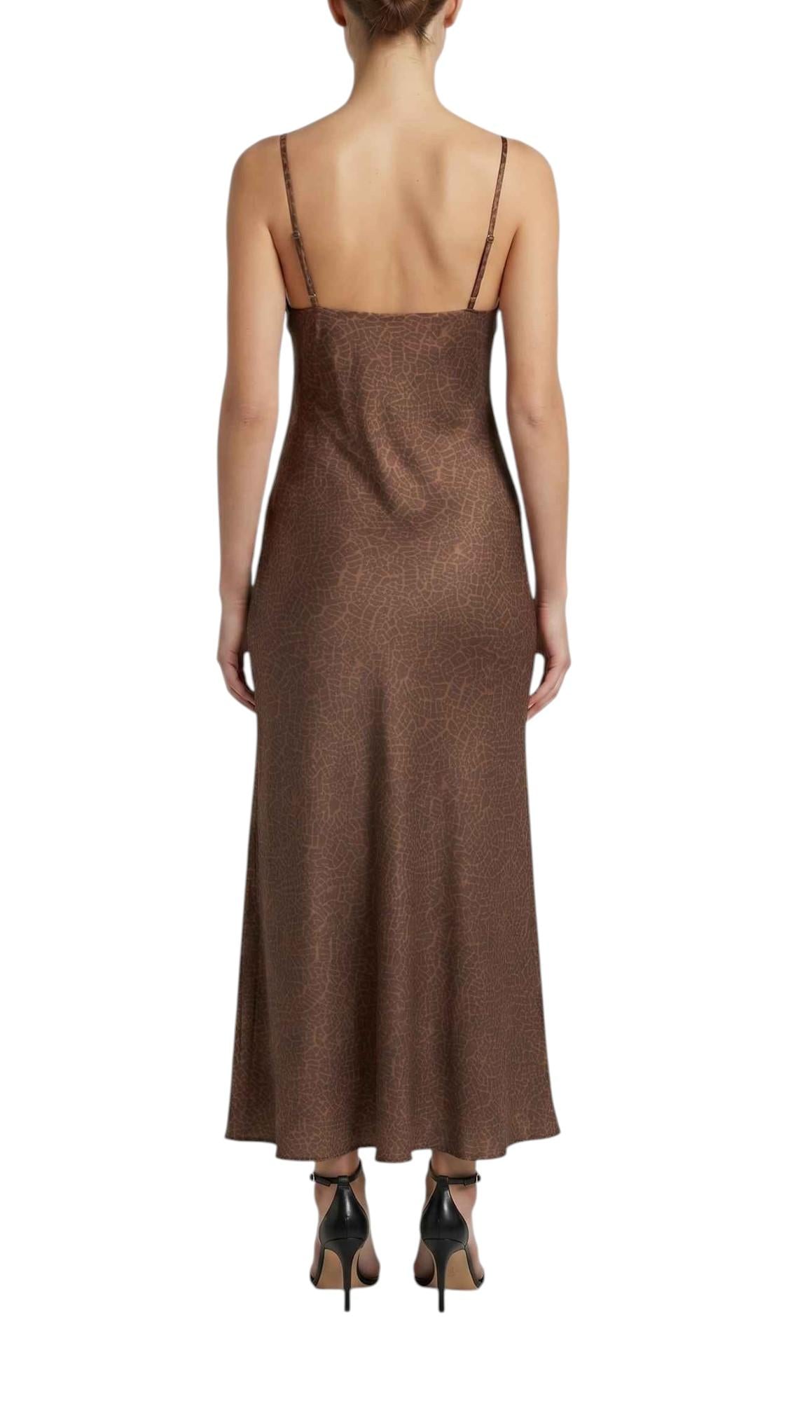 MC2 SAINT BARTH Abito MC2 SAINT BARTH donna RAV001 08276L 18 Ravel Silk Pastel Leopard Marrone<BR/> RAV00108276L 18