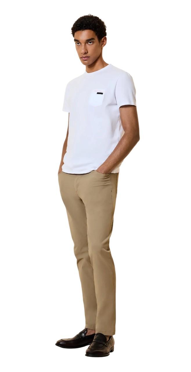 RRD T-shirt RRD uomo 26200 Revo Shirty Bianca cotone girocollo antipiega jersey<BR/><BR/> 26200 09