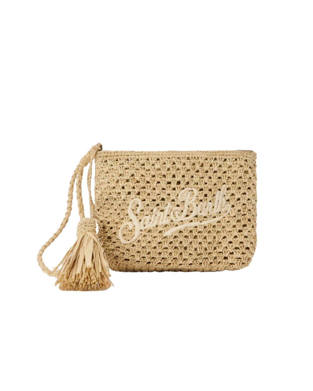 MC2 SAINT BARTH Borsa MC2 SAINT BARTH donna RAFIA POUCH RAFP00100878L Beige RAFP00100878L 11