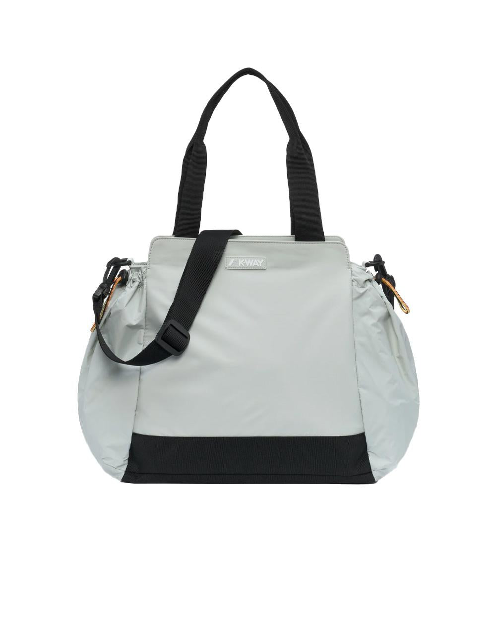 K-WAY Borsa K-WAY uomo K4138YW AISY Beige impermeabile idrorepellente antiventotasche zip K4138YW 634