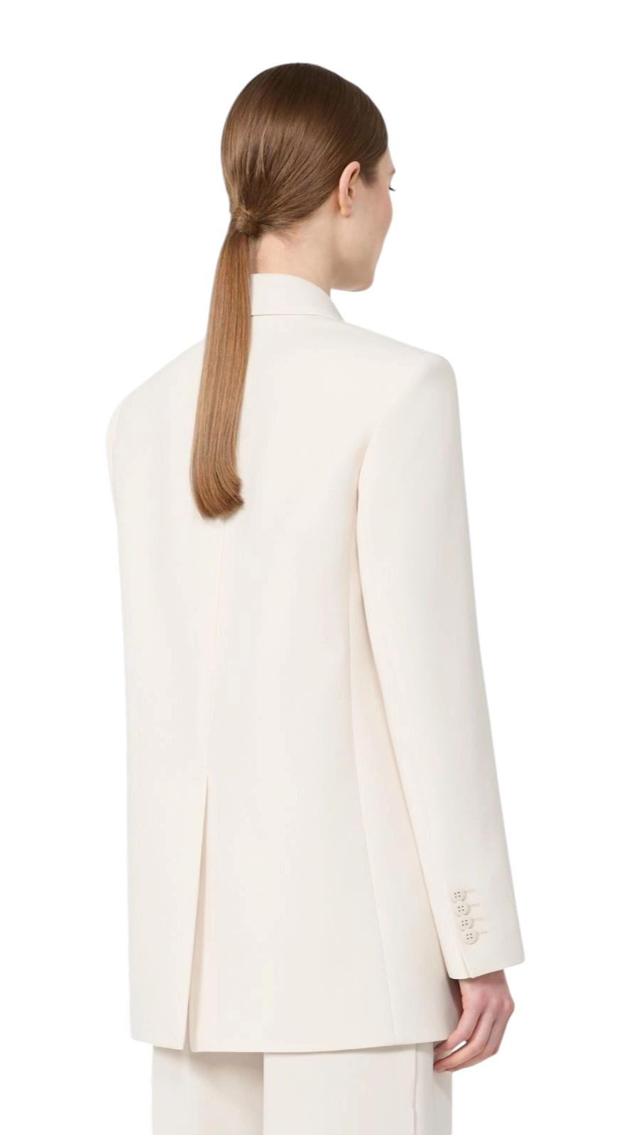 STUDIO Blazer Studio donna 2616041025600 060 Bosco monopetto in cady Beige<BR/> 2616041025600 060