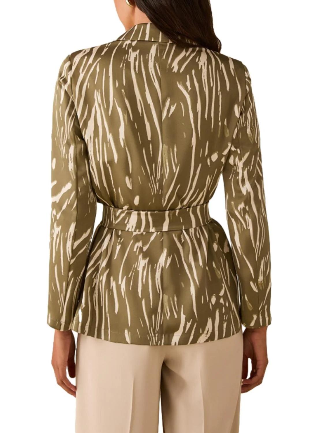 PENNYBLACK Giacca Pennyblack donna 2611041072200 012 Gatti Zebra Verde<BR/> 2611041072200 012