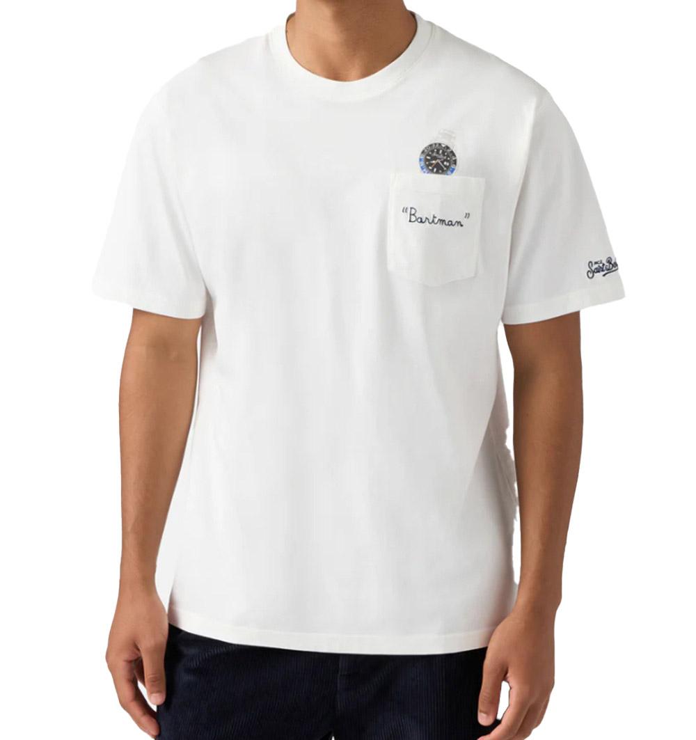MC2 SAINT BARTH T-shirt Mc2 Saint Barth uomo CONR0001TEX000102947I10 connor saint barth man bianca CONR0001TEX000102947I 10