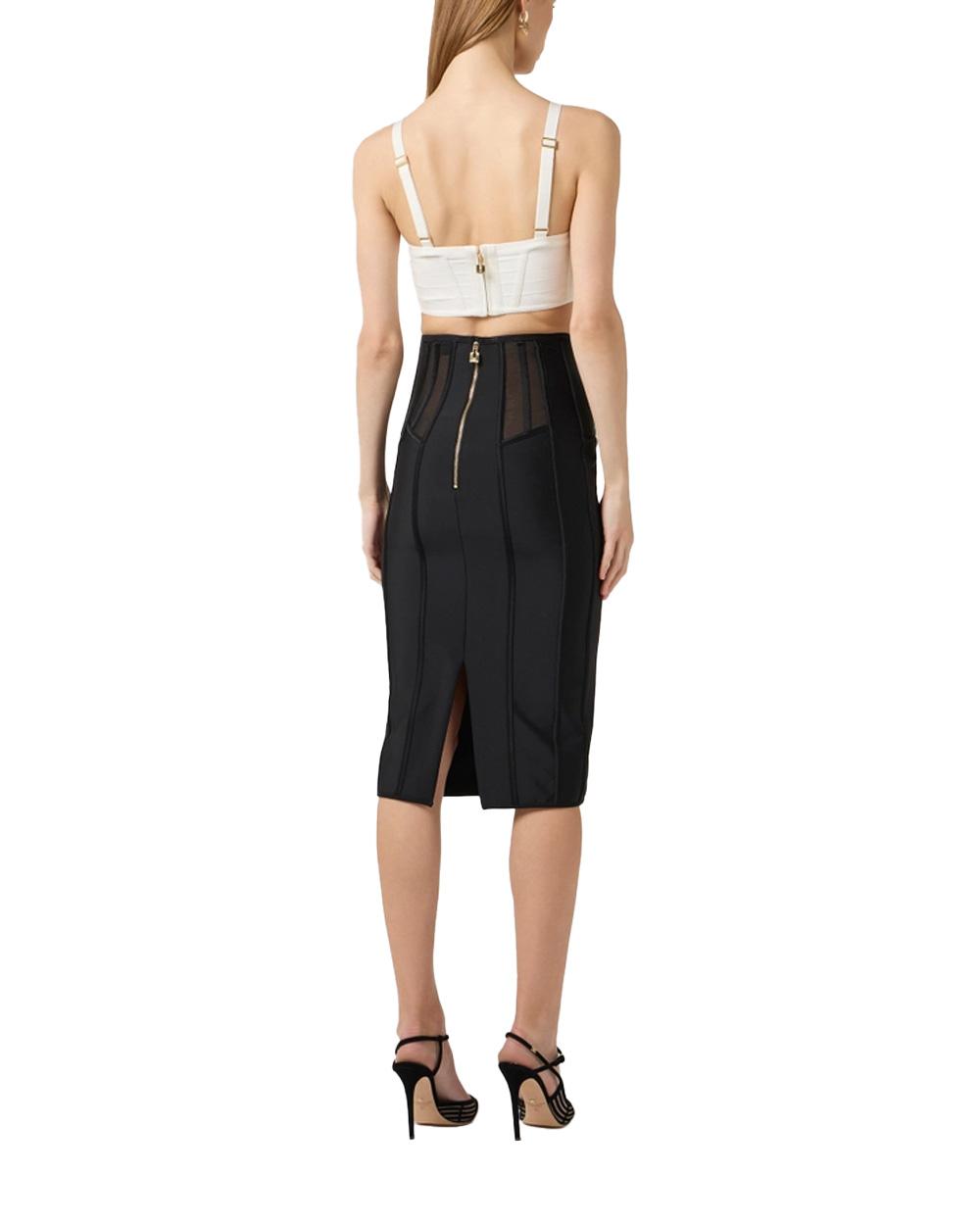 ELISABETTA FRANCHI Top ELISABETTA FRANCHI donna TK82D62E2 Avorio TK82D62E2 360