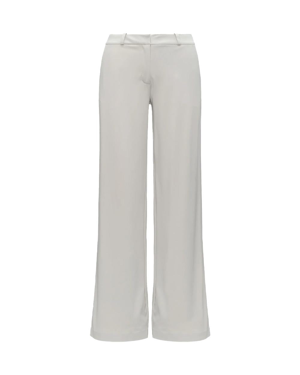 K-WAY Pantalone K-WAY donna K8148GW JALLE SL SPACER Beige elasticizzato antipiega zip gamba ampia K8148GW 634